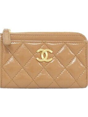 Chanel Card Case Beige